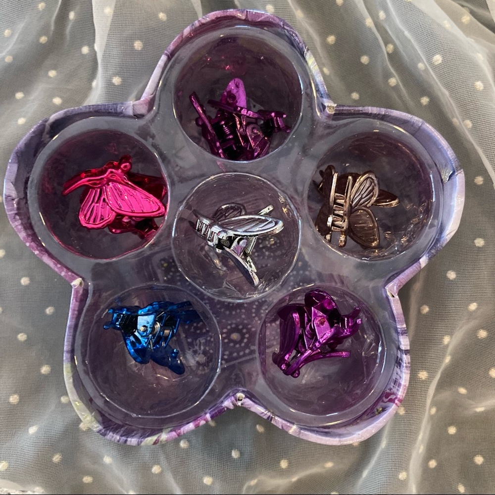 Y2K Butterfly Clips in OG Packaging
